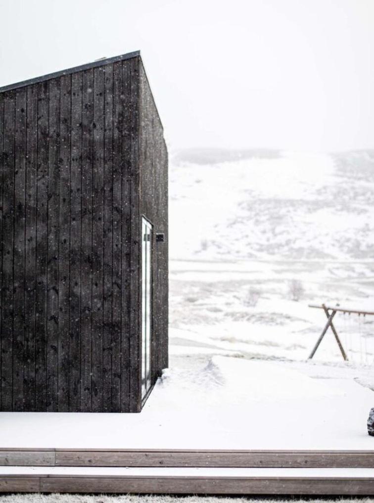 Apartmán Aska, Modern Cabin Myvatn Exteriér fotografie