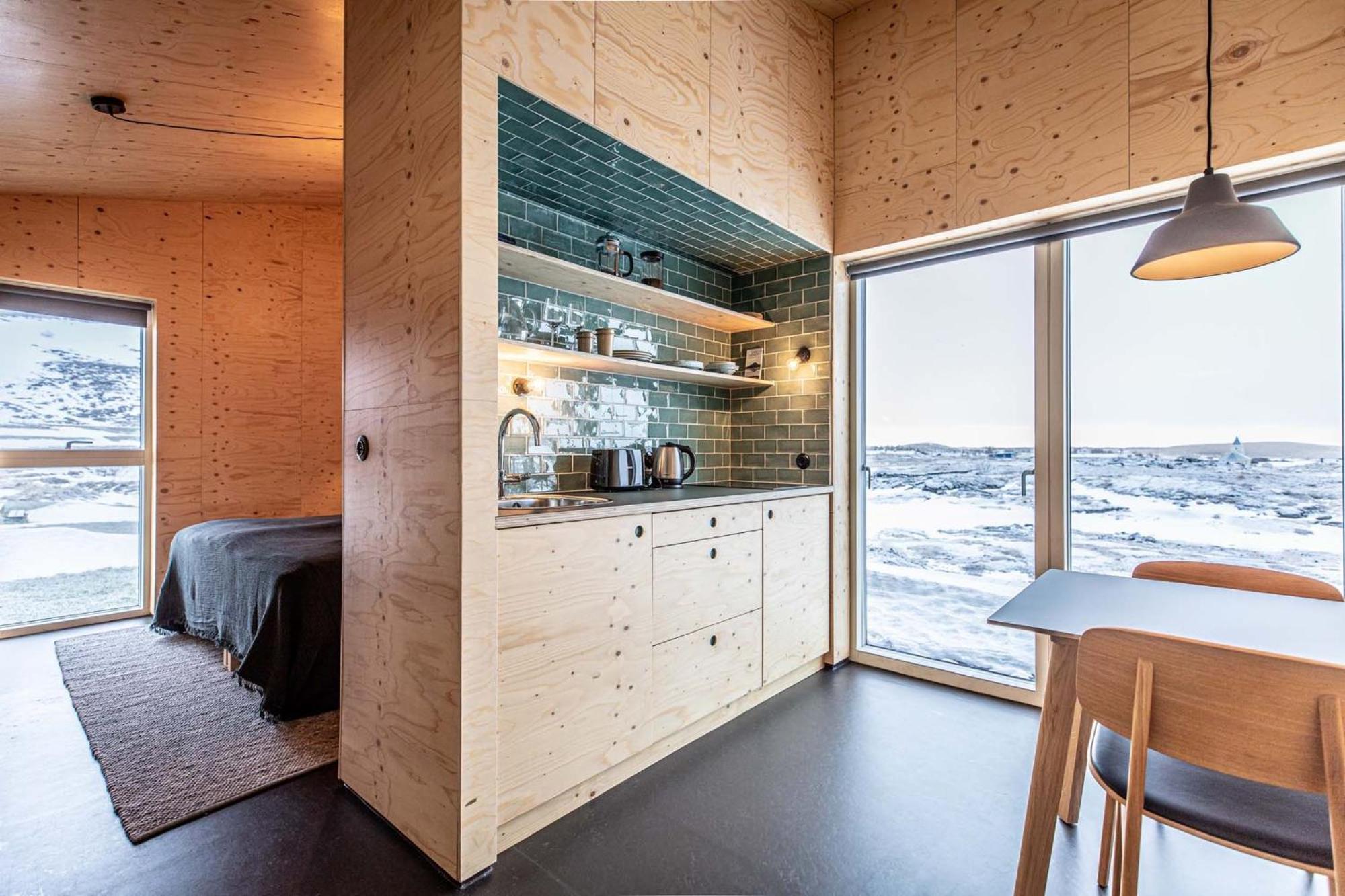 Apartmán Aska, Modern Cabin Myvatn Exteriér fotografie